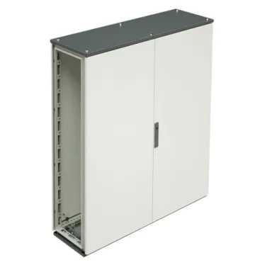 Шкаф напольный CQE собранный с дверью и задней панелью ВхШхГ 2000x600x400 мм