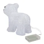 Акриловая светодиодная фигура "Медвежонок" 24х11х18 см, 4,5 В, 3 батарейки AA (не входят в комплект), 16 светодиодов, | 513-312 | NEON-NIGHT