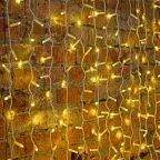 Гирлянда "Светодиодный Дождь"  2х1,5м, постоянное свечение, белый провод, 230 В, диоды ТЕПЛЫЙ БЕЛЫЙ, 360 LED | 235-116 | NEON-NIGHT