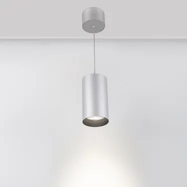 Светильник подвесной SP-POLO-R85-2-15W Day White 40deg (Silver, Black Ring) (arlight, IP20 Металл, 3 года) | 022966 | Arlight