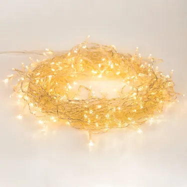 Гирлянда "Твинкл Лайт" 10 м, прозрачный ПВХ, 80 LED, цвет ТЕПЛЫЙ БЕЛЫЙ | 303-186 | NEON-NIGHT