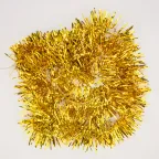 Гирлянда светодиодная Мишура золотая 10 LED, 1,5 м, прозрачный ПВХ, теплое белое свечение, 2 х АА (батарейки не в комплекте) | 304-012 | NEON-NIGHT