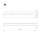 Светильник MAG-FLAT-FOLD-25-S1004-30W Day4000 (BK, 100 deg, 24V) (Arlight, IP20 Металл, 3 года) | 034243 | Arlight