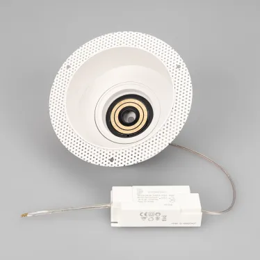 Корпус PLURIO-BASE-BUILT-TRIMLESS-R160 (WH, 1-2, 200mA) (Arlight, IP20 Металл, 3 года) | 030272 | Arlight