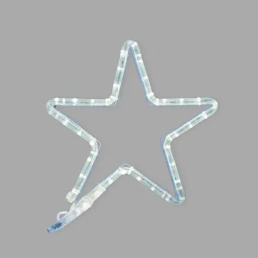 Фигура световая "Звездочка LED" цвет белый, размер 30*28 см  | 501-211-1 | NEON-NIGHT