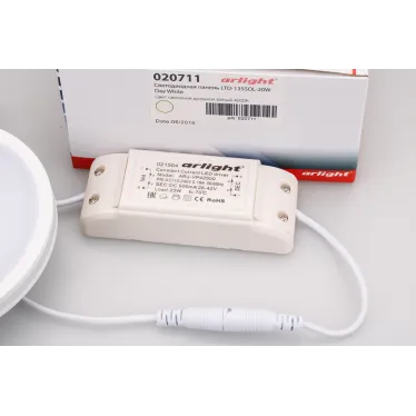 Светодиодная панель LTD-135SOL-20W Day White | 020711 | Arlight