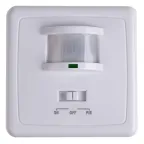 Датчик движения встраиваемый ДДВ 01, 160°, 300-1200 Вт, 10-2000 Лк, 9 м,10-420 сек. | 11-9208 | REXANT