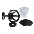 Светильник садово-парковый 6-гранный черный настенный вверх E27 IP44(У1) НБУ 07-40-003 «Дели 1» (8/4 | Б0051187 | ЭРА