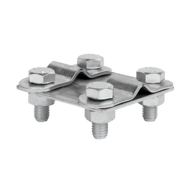 Зажим контрольный прут-прут (пластина 57x57мм) Ni EKF PROxima |  lp-55611-ni |  EKF