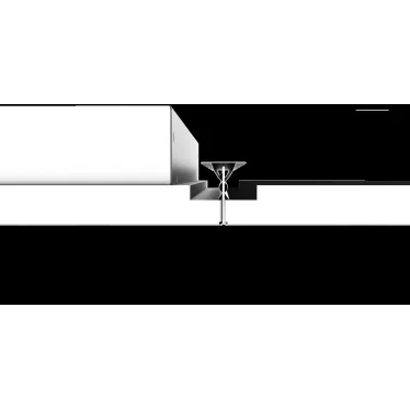 Светодиодный светильник тип кромки V-Clip 1200x600 50 Вт 4000 К IP40 с равномерной засветкой DALI белый RAL9010 | V1-A1-07300-10HGD-4005040 | VARTON