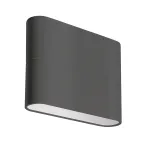 Светильник SP-WALL-FLAT-S110x90-2x3W Warm3000 (GR, 120 deg, 230V) (Arlight, IP54 Металл, 3 года) | 032410 | Arlight