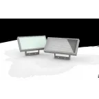 Светодиодный светильник Cuper 35 Вт 6500 K IP54 с рассеивателем прозрачное закаленное стекло RAL7045 | V1-I0-70123-04G00-5403565 | VARTON