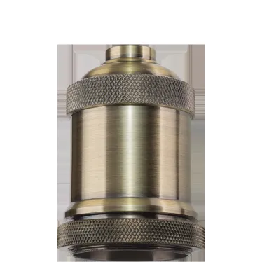 Патрон электрический NLH-V01-007-E27 подвес.метал.черненая брон | 61518 | Navigator