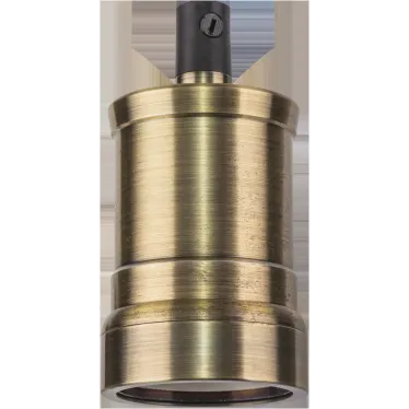 Патрон электрический NLH-V02-007-E27 подвес.метал.черненая брон | 61726 | Navigator