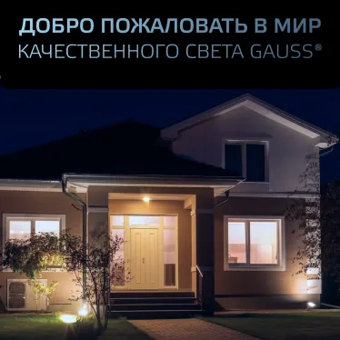 Прожектор светодиодный Qplus 10W 850lm 6500K 200-240V IP65 графитовый LED 1/20 | 690511310 | Gauss