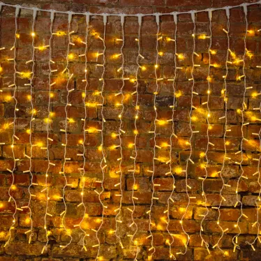 Гирлянда "Светодиодный Дождь" 2х3м, постоянное свечение, белый провод, 230 В, диоды ТЕПЛЫЙ БЕЛЫЙ, 760 LED | 235-136 | NEON-NIGHT