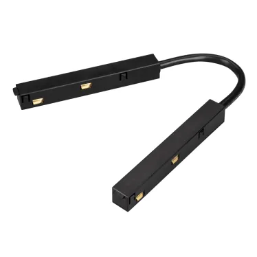 Коннектор гибкий MAG-ORIENT-CON-FLEX-LONG-POWER (BK) (Arlight, IP20 Пластик, 3 года) | 036642 | Arlight