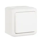 Quteo Белый Выключатель 1-клавишный IP44 10А | 782300 | Legrand