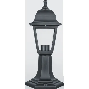 Светильник садово-парковый NOF-PG31-001-IP44-E27 (4 грани черный на постамент) | 80468 |  Navigator