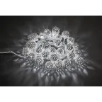 Гирлянда световая  NGF-D004-30CW-230-серебряные шарики (металл) | 14042 | Navigator