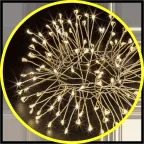 Гирлянда световая  NGF-F01-120WW-3AA-фейерверк | 14207 | Navigator