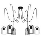 Светильник Танго 161 черн.муар НСБ 01-6х60 -104 Е27 ИМ