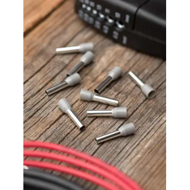 Наконечник штыревой втулочный изолированный НШвИ 4.0-12 (50шт)