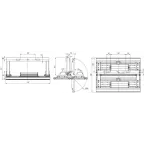 Светильник светодиодный Unit2 PRO 270/42000 270Вт 42000Лм 4000K IP67  | DUPRO270D-4K-L | Diora