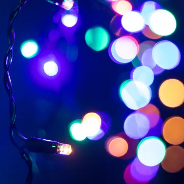 Светодиодная гирлянда ARD-EDGE-CLASSIC-2400x600-BLACK-88LED-LIVE RGB (230V, 6W) | 026015 | Arlight