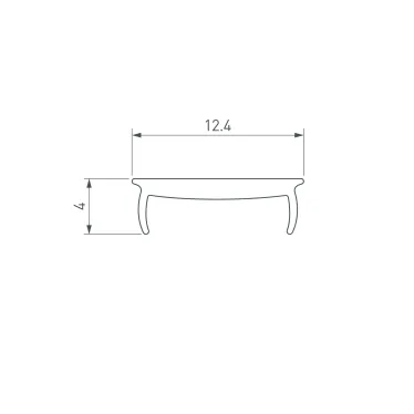 Гирлянда ARD-ICICLE-CLASSIC-5000x500-CLEAR-160LED-STD Warm (230V, 10W, IP65) (Ardecoled, -) | 042666 | Arlight