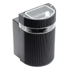 Светильник садово-парковый Enigma настенный архитектурный, GU10, 100*105*155mm, 170-240V / 50Hz, 1xMax.50W, IP54 | GD160 | Gauss