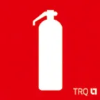 Пиктограмма (Наклейка) ППБ 0003 Огнетушитель (135*260) для SIRAH IP65 | 2502002580 | Световые Технологии