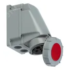 Розетка настенная 63А/400V/3P+E/IP67