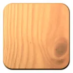 BLANCA одноклавишный переключатель наружный (cх.6) с изолирующей пластиной, 10A, 250B, ясень