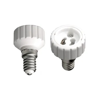 LH14-GU10L Переходник с цоколя Е14 на GU10 материал корпуса PBT | 06470 | Uniel