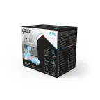 Светильник настольный Qplus GTL701 6W 330lm 2700-6000K 5V Li-ion 1200mA голубой детский диммируемый LED 1/10/30 | GT7016 | Gauss