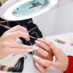 Лупа на струбцине , круглая, 5D, с подсветкой 90 LED, белая | 31-0403 | REXANT