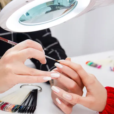 Лупа на струбцине , круглая, 5D, с подсветкой 90 LED, белая | 31-0403 | REXANT