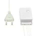 Гирлянда "Сеть" 1,5х1,5м, прозрачный ПВХ, 150 LED Синие | 215-123 | NEON-NIGHT