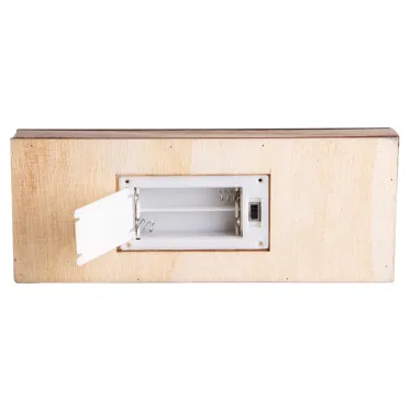 Деревянная фигурка с подсветкой  "Елочка с оленем" 12*6*21,5 см | 504-002 | NEON-NIGHT