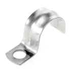 Скоба металлическая однолапковая СМО 19-20 отв. d 6,5 мм (100 шт/уп)