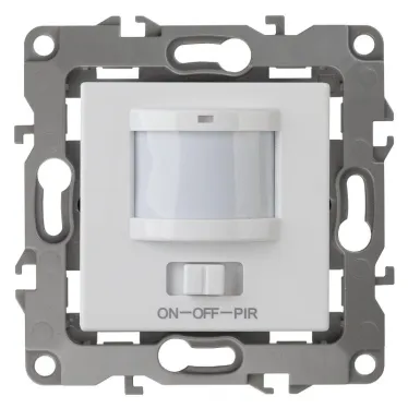 Датчик движения 3-проводной, 180-250В, 400Вт, Эра12, белый,12-4104-01