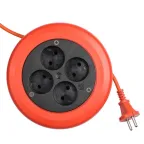 Удлинитель-рулетка 4x10 м без заземления ПВС 2x0.75 10А/2.3кВт PROxima