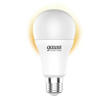 Лампа Светодиодная Smart Home DIM E27 A60 10 Вт 2700К 1/10/40 | 1070112 | Gauss