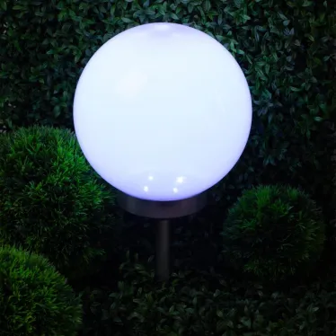 Светильник уличный ERASF22-22 Шар на солнечных батареях садовый 25 см