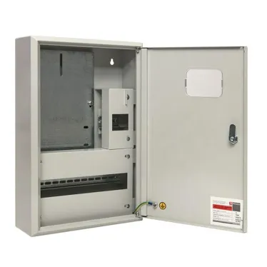 Щит учетно-распределительный навесной ЩУРн 3/18 с окном IP31 500х340х120 под электросчетчик