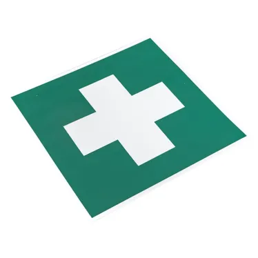 Наклейка ''Аптечка первой медицинской помощи'' EC01 (200х200мм)