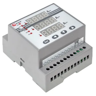 Амперметр AD-G33 цифровой на DIN трехфазный PROxima (без поверки