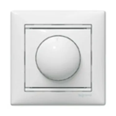 VALENA Светорегулятор поворотный 400Вт белый