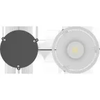 Светильник светодиодный DL POWER LED 40 D80 IP66 4000K mat | 1170001110 | Световые Технологии